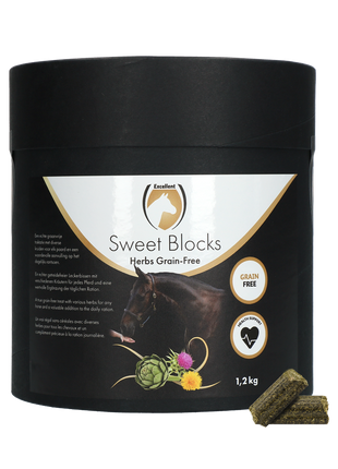 Excellent Horse Sweet Blocks Grain-Free Herbs 1,2 kg