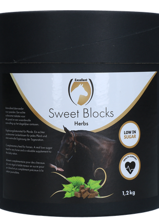 Excellent Horse Sweet Blocks Herbs