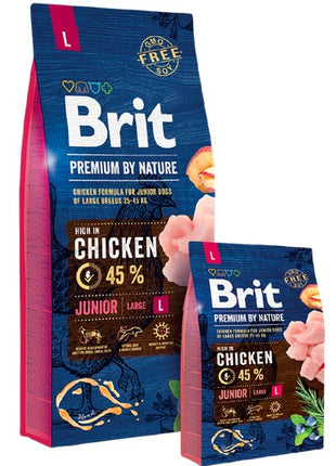 Brit Premium By Nature Junior L Large 15kg