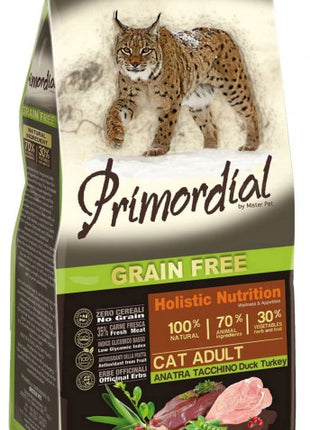 Primordial Cat Grain Free Adult Duck & Turkey 6kg
