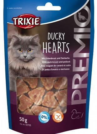 Trixie Premio Ducky Hearts - kacze serca 50g [42705]