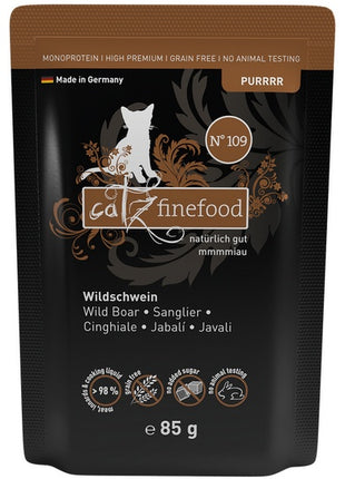 Catz Finefood Purrrr N.109 Dzik saszetka 85g