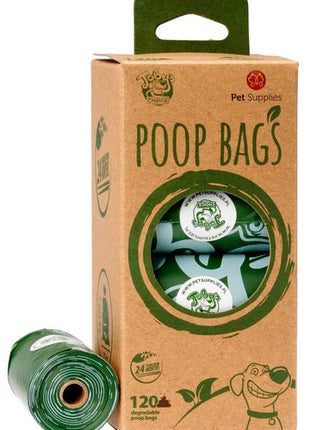 Toby's Choice Ekologiczne (degradowalne) bezzapachowe worki na odchody 120szt