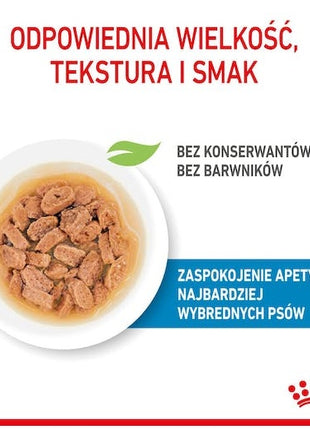 Royal Canin Mini Puppy karma mokra w sosie dla szczeniąt, od 2 do 10 miesiąca życia, ras małych saszetka 85g