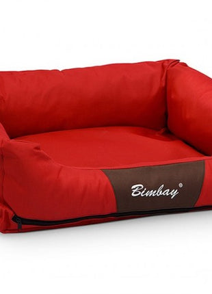 Bimbay Pokrowiec do kanapy r.3 - 100x80cm czerwony