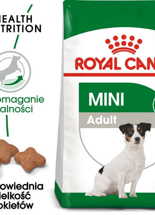 Royal Canin Mini Adult 8+ karma sucha dla psów starszych od 8 do 12 roku życia, ras małych 800g