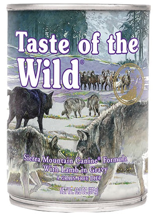 Taste of the Wild Sierra Mountain Canine puszka 390g