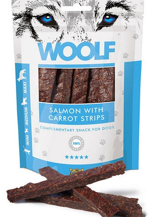 Woolf Salmon With Carrot Strips 100g