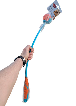 Trixie Throw Stick with Ball - Retrieving Toy for Dogs - 60 cm