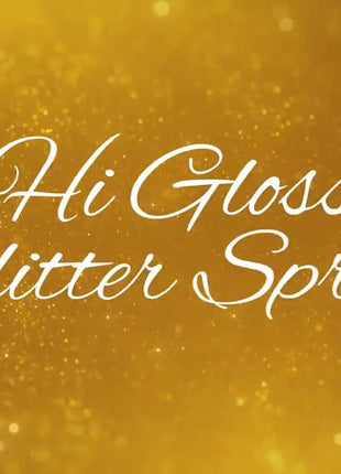 Excellent Horse Hi Gloss Glitter Spray Orange 250 ml