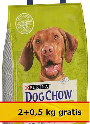 Purina Dog Chow Adult Jagnięcina 2,5kg (2+0,5kg)
