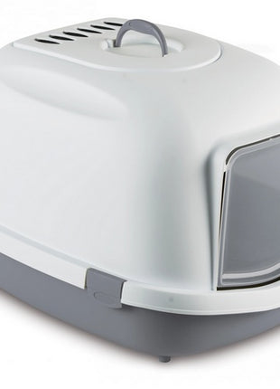 Stefanplast Toaleta Jumbo z filtrem dla dużych kotów szara [96889] ^