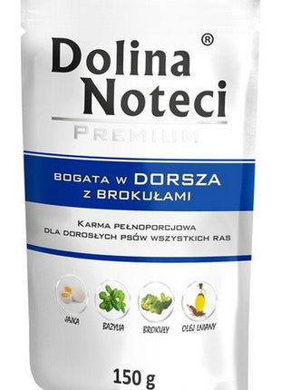 Dolina Noteci Premium Pies Dorsz z brokułami saszetka 150g