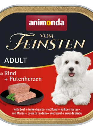 Animonda vom Feinsten Dog Wołowina i Serca Indyka 150g