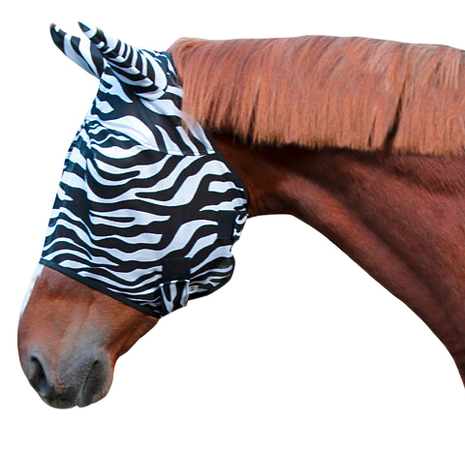 Vliegenmasker Zebra