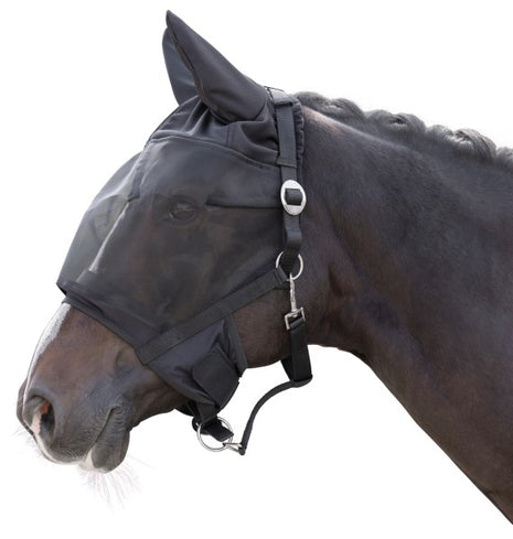 Halster met geïntegreerd vliegenmasker
