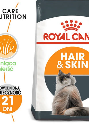 Royal Canin Hair&Skin Care karma sucha dla kotów dorosłych, lśniąca sierść i zdrowa skóra 2kg