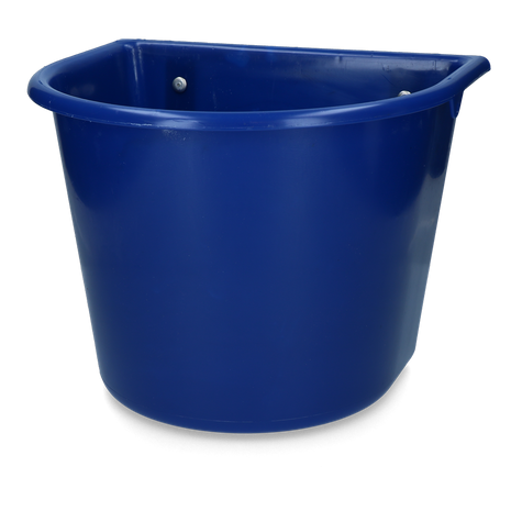 Voerbak 15 l met ophang Donkerblauw