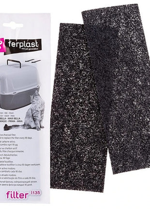 Ferplast L 135 Filtr węglowy do toalet dla kotów [93431017]