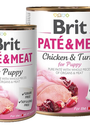 Brit Pate & Meat Dog Puppy puszka 800g