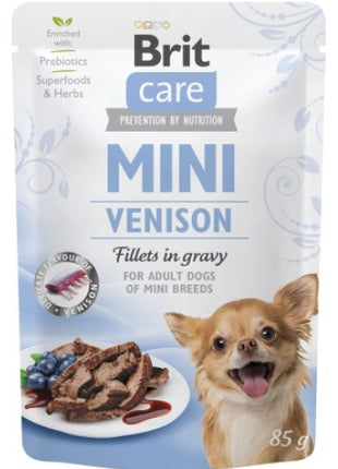Brit Care Dog Mini Venison saszetka 85g
