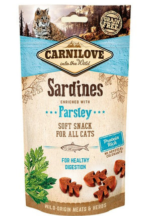Carnilove Cat Snack Fresh Soft Sardine+Parsley 50g