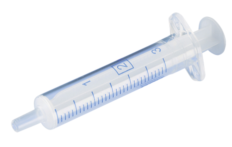 Wegwerpspuit 2-delig Luer Lock 3 ml