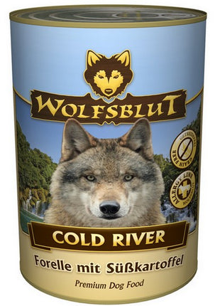 Wolfsblut Dog Cold River - pstrąg i bataty puszka 395g