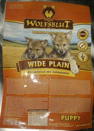 Wolfsblut Dog Wide Plain Puppy - konina i bataty 2kg