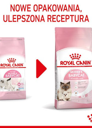 Royal Canin Mother&Babycat karma sucha dla kotek w okresie ciąży, laktacji i kociąt od 1 do 4 miesiąca 400g
