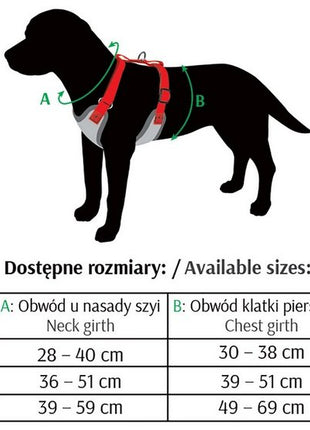 Dingo Szelki bezuciskowe z dwupaskową regulacją M granatowe