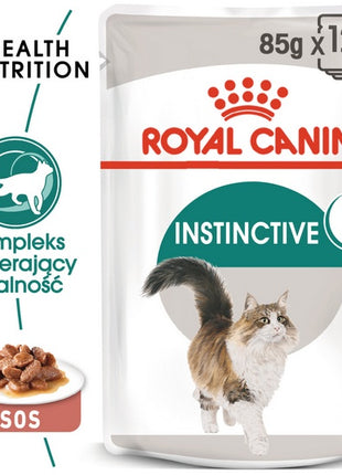 Royal Canin Instinctive +7 w sosie karma mokra dla kotów starszych, wybrednych saszetka 85g