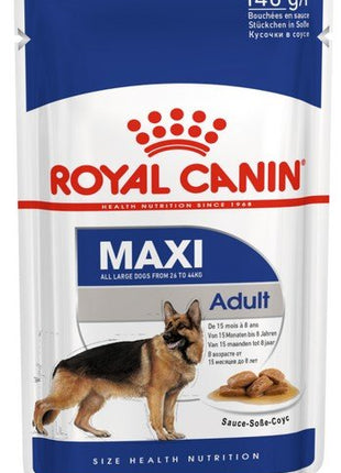 Royal Canin Maxi Adult karma mokra w sosie dla psów dorosłych, do 5 roku życia, ras dużych saszetka 140g