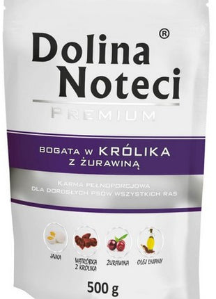 Dolina Noteci Premium Pies Królik i żurawina saszetka 500g