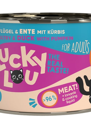 Lucky Lou Lifestage Adult Drób i kaczka puszka 200g