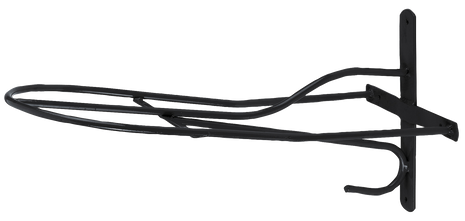 Zadelhouder metaal 54 cm Zwart