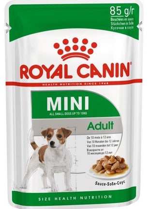 Royal Canin Mini Adult karma mokra w sosie dla psów dorosłych, ras małych saszetka 85g
