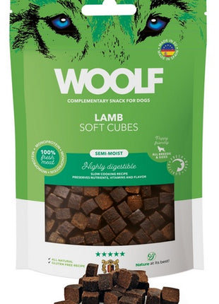 Woolf Soft Cubes Monoprotein Lamb 100g