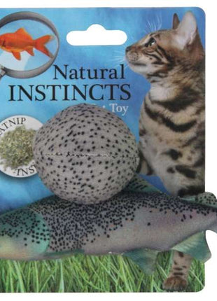 All for Paws Natural Instincts Fisch mit Ball