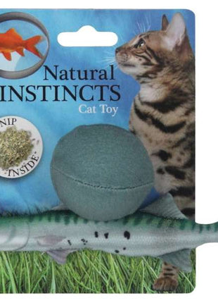 All for Paws Natural Instincts Fisch mit Ball