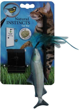 All for Paws Natural Instincts Türhänger Fisch mit Feder