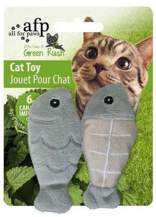 All for Paws Green Rush Fische 2 Stück