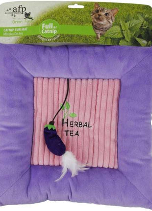All for Paws Green Rush Catnip Fun Mat