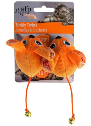 All for Paws Modern Cat Tinkly Twins