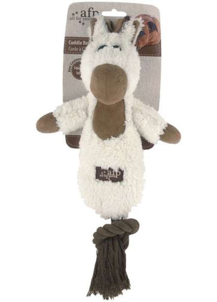 All for Paws Cuddle Rope mit Lammfell
