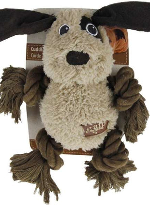 All for Paws Cuddle Rope mit Seil und Lammfell