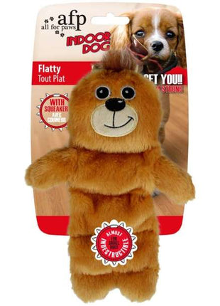 All for Paws Indoor Dog Plüschspielzeug Flatty