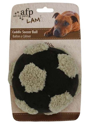 All for Paws Soccerball mit Lammfell