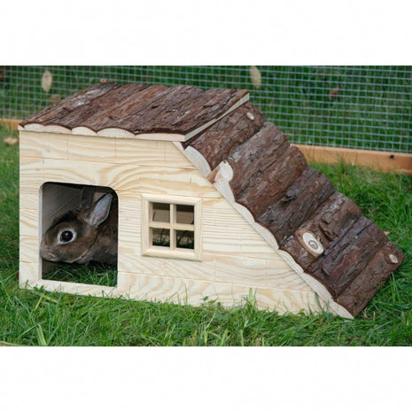 Kerbl Nagerhaus mit Rampe Nature