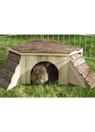 Kerbl NATURE Meerschweinchenhaus mit Rampen